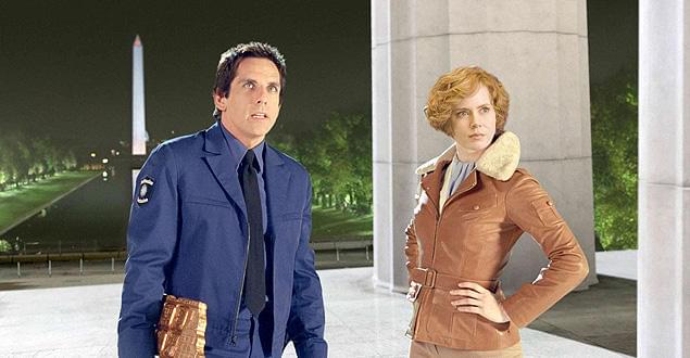 最近売れっ子のエイミー・アダムスがアメリア・イヤハートを好演。ラリー(スティラー)とともにスミソニアンを冒険する