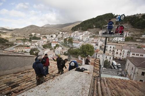 カステルベッキオのロケ風景