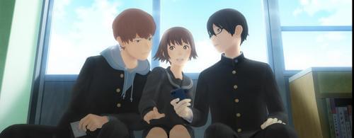 主人公は同じ中学校のクラスメイト3人