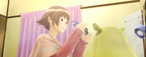 観客は主人公そらと一緒にゲーム世界へ