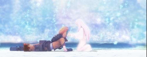 シリーズでおなじみのカイトとアウラが登場