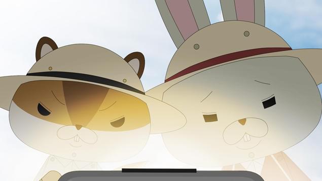 紙兎のロペと紙リスのアキラ先輩の名(迷?)コンビが繰り広げる独特の世界観が人気