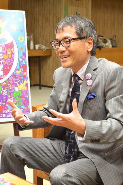 熱く語るいとうプロデューサー