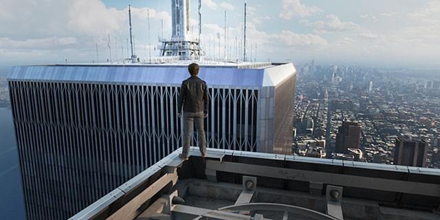 今はないツインタワーからの光景