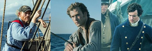 (左から)ロン・ハワード監督、クリム・ヘムズワース、ベンジャミン・ウォーカー