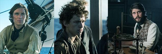 (左から)キリアン・マーフィ、トム・ホランド、ベン・ウィショー