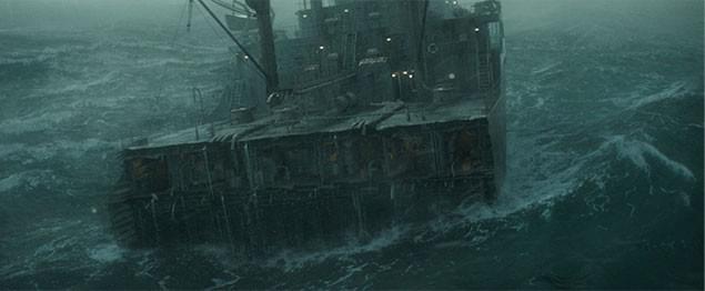 北米最大級のブリザードに飲み込まれる巨大タンカー「ペンドルトン号」