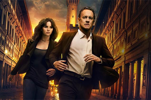 名優トム・ハンクスが、気鋭女優フェリシティ・ジョーンズとフィレンツェを駆け抜ける