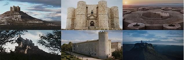 古城をはじめとする大パノラマで切り取られた歴史的建造物の数々は、息をのむ美しさだ