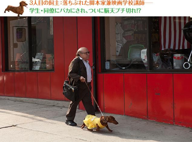 かつて大ヒットを決めたものの、今は鳴かず飛ばずの脚本家デイブを驚がくの運命が待つ