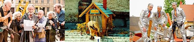 「世界一平均的」として、大企業の市場調査を行おうと謎の調査会社が村にやってくる