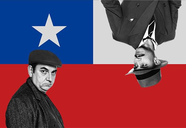 逃亡生活を余儀なくされたチリの英雄ネルーダと、彼を追う警官を描く異色サスペンス