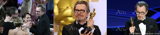 2011年の「裏切りのサーカス」に続く2度目のノミネートで、見事オスカーを獲得！