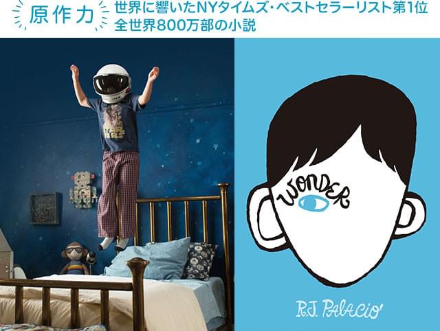 名著「ワンダー」（R・J・パラシオ作 中井はるの訳 ほるぷ出版刊）が映画化！