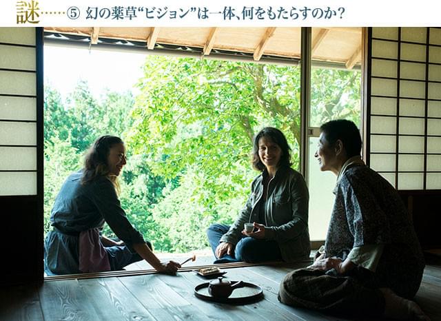 荘厳な森とともに生きる人々の姿から、自然と人間の共生にも思いがはせる