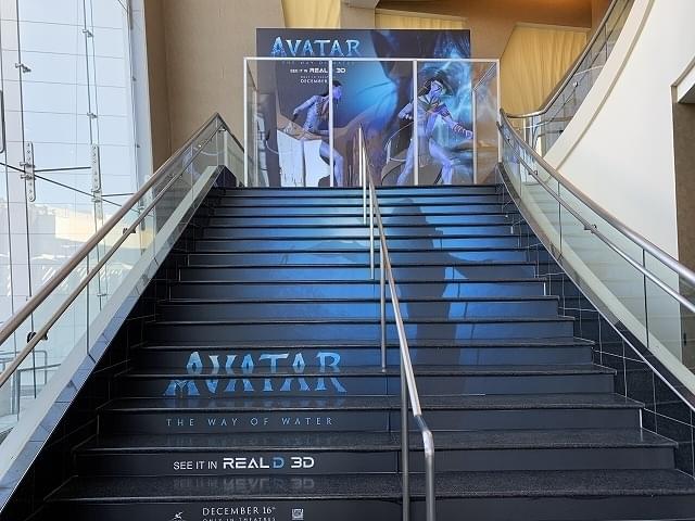 ハリウッドの映画館の様子