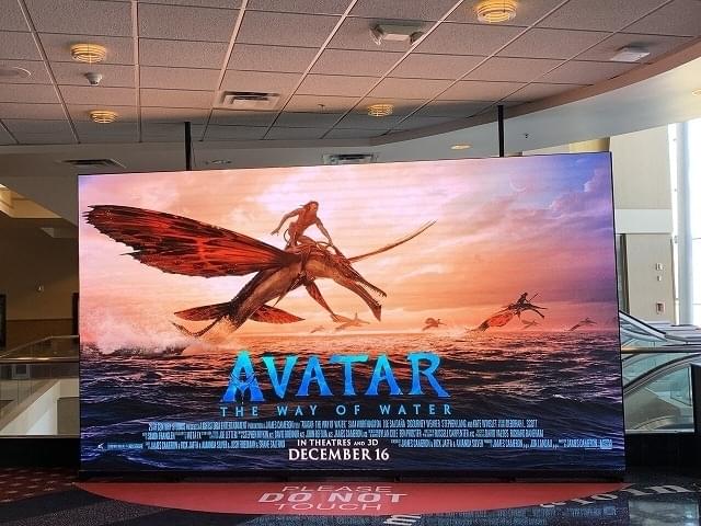 ハリウッドの映画館の様子