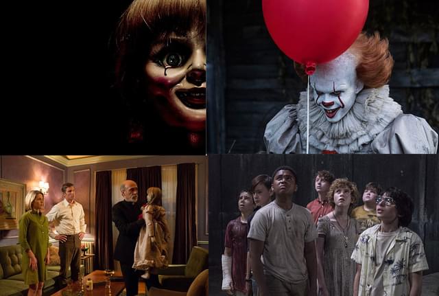 大ヒットしたワーナーホラー作品「IT イット “それ”が見えたら、終わり。」「アナベル 死霊館の人形」