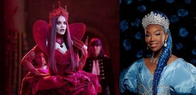 （左から）ハートの女王、シンデレラ