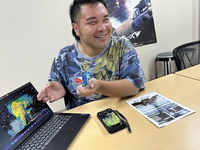 笑顔でインタビューに応じてくれた翠さん。