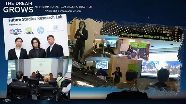 エヌビディアやhp(ヒューレット・パッカード)のテクノロジー提供を受け、製作が本格化。