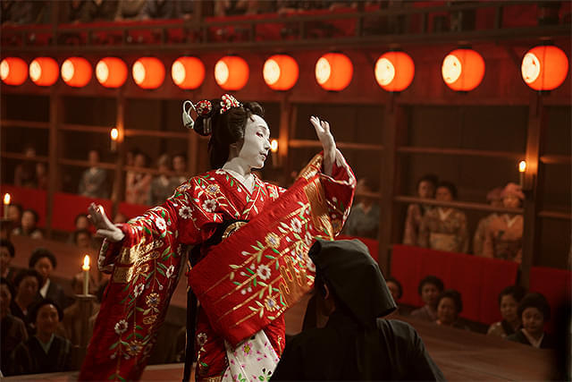 「森田座」の演目「京鹿子娘道成寺」