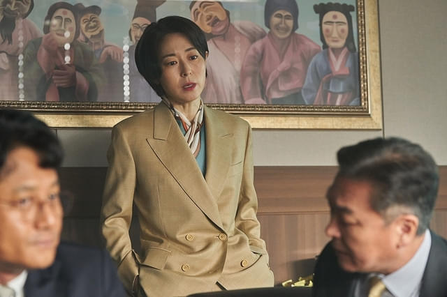 カン・マルグム演じる、汚職官僚・チョ長官