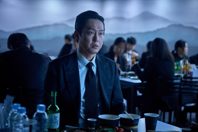 パク・ビョンウン演じる、チャンウクのライバル社長グァンウ