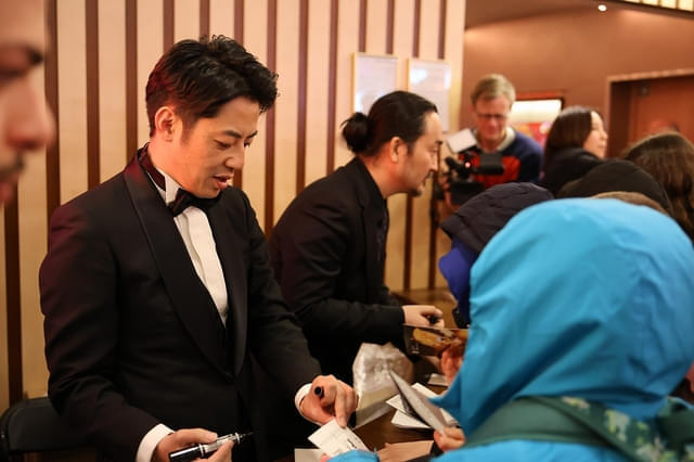 ベルリン国際映画祭での模様