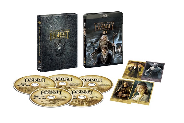 【初回限定生産】ホビット 決戦のゆくえ エクステンデッド・エディション ブルーレイ版（5枚組／デジタルコピー付）