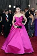 ファン・ビンビン、鮮やかピンク